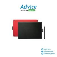 ราคา WACOM ONE BY WACOM PEN MEDIUM (CTL-672/K0-CX) BLACK/RED (1729600795585514282)