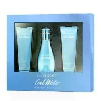 ราคา DAVIDOFF - Cool Water Women XM23 EDT 50ml. + Body Lotion 50ml + Shower Gel 50ml. บุรุษ บำรุงผิว Perfume น้ำหอม (1729738781628336515)