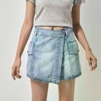 ราคา LEE กระโปรงกางเกงขาสั้นผู้หญิง คอลเลคชั่น Lee Pink รุ่น LE F324WSKON31 สียีนส์อ่อน (1730968234087188997)