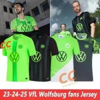 ราคา เสื้อกีฬา แขนสั้น VfL Wolfsburg 2023-24 ลายทีมชาติฟุตบอล ชุดเหย้า คุณภาพสูง ทีมชาติไทย ชุด liverpool jerseys man utd 25 26 kit เสื้อ กีฬา เชลซี neymar santos jersey barcel (1732065411417278065)