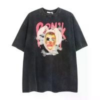 ราคา 【SALE】เสื้อวงผ้าฟอกโจ๊กเกอร์ Premuim Pink Joker T-Shirt (1731587664299722435)