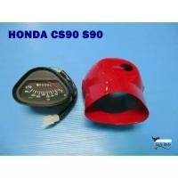 ราคา SPEEDOMTER & HEADLIGHT CASE “RED” Fit For HONDA SC90 S90 // เรือนไมล์ และกระโหลกไฟหน้า สีแดง (1731992217856607260)
