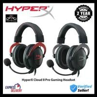 ราคา ชุดหูฟังสำหรับเล่นเกม, HyperX Cloud II / Cloud III, GUN METAL / RED, สีดำ / แดง, HyperX Cloud III (1732167020631459655)