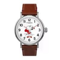 ราคา Timex TWLB57100 W21 MUAYTHAI PEANUTS RED นาฬิกาข้อมือผู้ชาย สายหนัง สีน้ำตาล หน้าปัด 40 มม. (1730741892059400979)