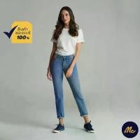 ราคา Mc Jeans กางเกงยีนส์ผู้หญิง กางเกงยีนส์ ทรงบอยเฟรนด์ ริมแดง (MC RED SELVEDGE) สียีนส์ ทรงสวย ใส่สบาย MABZ052 (1729549961271609815)