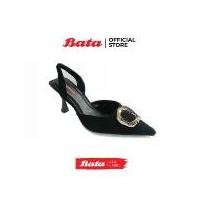 ราคา ฺBata Red Label บาจา เรด ลาเบล รองเท้าส้นสูง รองเท้ารัดส้น รองเท้าปาร์ตี้ สีดำ 7616655 / สีชมพู 7615655 (1729602094147799706)