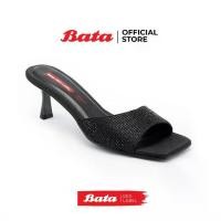 ราคา Bata บาจา ยี่ห้อ Red Label รองเท้าส้นสูง รองเท้ามีส้น รองเท้าเสริมส้น สูง 2.5 นิ้ว รองเท้าส้นสูงแบบสวม รองเท้าส้นสูงไม่หุ้มส้น รุ่น Zobia 6606333 (1729581212132346522)