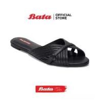 ราคา Bata Red Label บาจา รองเท้าแตะ รองเท้าส้นแบน รองเท้าใส่ลำลอง รองเท้าแตะลำลอง สำหรับผู้หญิง รุ่น Zeisha สีดำ 5616773 (1729582537905572506)