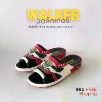 ราคา **แท้** Walker รองเท้าแตะ ผู้ชาย วอล์กเกอร์ รหัส N5240 Red ไซส์ 40-45 (1731260261457692615)