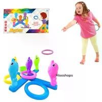 ราคา Ring Toss ชุดโยนห่วงปลาโลมา หลากสี ของเล่นเสริมพัฒนาการสำหรับเด็ก ขาย (1732048895847204299)
