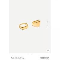 ราคา Bershka ring pack (แหวนสแตนเลส) ซีโอดี (1731897957248960459)