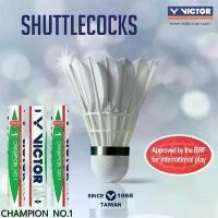 ราคา Victor ลูกแบดมินตันรุ่น Champion No.1 ของแท้จากบริษัท Victor Thailand ฉลากไทย (Speed 75) (Hot sale) (1731390471667287223)