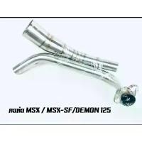 ราคา Sale!!! คอท่อสแตนเลส MSX/MSX-SF/Demon 125 สำหรับคอท่อ 2 นิ้ว (1731794566540657682)