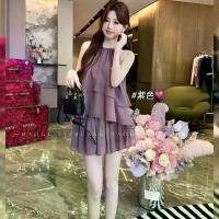 ราคา ชุดกระโปรงเสื้อชีฟองแขนกุด Rhinestone, Fujia Qianjin, ดีไซน์ประณีต, ชุดสองชิ้น, สำหรับผู้หญิง, ชุดแฟชั่นฤดูร้อน, ขายร้อน, [Shop Hot Sale] ชุด แอน ทองประสม ผ้า ไทย สีแดง (1731720412711520000)