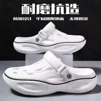 ราคา อุดตันผู้ชาย พื้นหนา ทนต่อการสึกหรอ ฤดูร้อน รองเท้าแตะกันลื่นกลางแจ้ง ปิดนิ้วเท้า พื้นนุ่ม ใส่สบาย รองเท้าแตะชายหาดเรียบง่าย รองเท้าแตะ เทวิน kito รองเท้าแตะ เทวิน รองเท้าแตะ (1731895681335396120)