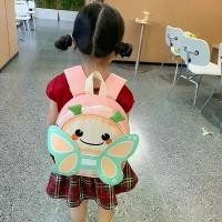 ราคา กระเป๋านักเรียนเด็ก อนุบาล ดีไซน์ผีเสื้อการ์ตูนน่ารักใหม่ สำหรับเด็กผู้หญิงและเด็กผู้ชาย กระเป๋าเป้มินิ น้ำหนักเบา เหมาะสำหรับเด็ก longchamp backpack japanese school bag (1731855081147631668)
