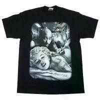 ราคา American Buy Old School Tattoo Culture Monroe 2Pac Rap Hiphop Hip Hop Bboy plus Size Short Sleeve T-shirt (1731636113541204206)