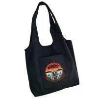 ราคา Women's Shopping Bags Canvas Commuter Vest Bag Canvas Casual Holiday Series Printed Supermarket Grocery Tote School Bag (1731881250159167869)