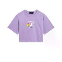 ราคา CARNIVAL CNVXCARECR003PP CARE BEARS PONY CROPPED T-SHIRT PURPLE (1732100101518100258)