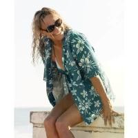 ราคา ROXY เสื้อเชิ้ตสำหรับผู้หญิง ROXY LIFE BUTTON UP SHIRT 232 ERJWT03587-BSK6 จัดส่งฟรี กทม (1731724206915945525)