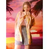 ราคา Pomelo x Endless Holiday เสื้อเชิ้ตลายดอกไม้ / Pomelo x Endless Holiday Floral Shirt (1730582064961259611)