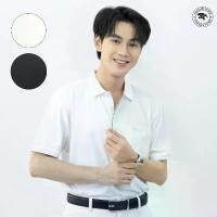 ราคา เสื้อโปโลสำหรับผู้ชาย เสื้อโปโลผู้ชายจากัวร์จัมพ์ มี 2 สี สีขาว/ดำ สไตล์ปกติ มีกระเป๋า Shirt สุภาพบุรุษ คอปก Man Clothing Polo Cotton (1730889187816999742)