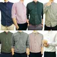 ราคา เสื้อฮู้ดผู้ชาย เสื้อเชิ้ตคอปกจีน แขนยาว ทำจากผ้า Oxford มีกระเป๋า Man คอจีน Clothing Shirt เสื้อฮู้ด เท่ๆ เสื้อผ้า ปาเต๊ะ ผู้ ชาย vlone drip (1731030949157571390)