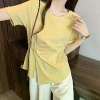 ราคา onbshop44 tmmSummer pleated slit short sleeved t-shirt, fat mm size large20250428 လက်စွပ်boy กระดาษทิชชู ขวดโค้ก5ลิตร หมุนได้ 360 ขายดี subabu กระดาษเช็ดหน้า เช็ดหน้า (1731972224925074701)