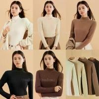 ราคา 5 สี l เสื้อฮีทเทค ฮีทเทค กันหนาว สำหรับผู้หญิง เนื้อผ้านุ่ม ใส่สบาย l Extra Warm Heattech Peen Long Sleeve Shirt สินค้าขายดี (1731917340487484849)