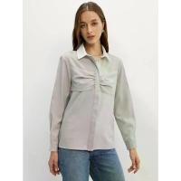 ราคา [Pomelo] เสื้อแขนยาวแต่งดีเทลจับจีบ / Ruched Button Up Shirt (1731478642195400795)