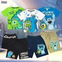 ราคา Disney Boy Monsters University T-Shirt&Shorts - เสื้อยืดและกางเกงเด็ก มอนสเตอร์ ไมค์&ซัลลี่ (1731722682171426010)