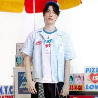 ราคา SUPERDADDY | Super Daddy Shirt เสื้อเชิ้ต ลายทางสีฟ้าขาว สุดน่ารัก (1731870340241983976)