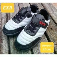 ราคา รองเท้าฟุตบอลมือสอง EXR แบรนด์เกาหลี 21 cm. สินค้าขายดี กีฬา ออกกำลังกาย sport shoe (1731541829314316611)