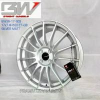 ราคา ล้อแม็กขอบ17 ราคา4วง ส่งฟรี!! 4รู100 17x7 4h100 ET+38 Model BW39-17-003 สี SILVER MATT ยี่ห้อ BW ใหม่แกะกล่อง แถมจุกซิ่ง (1731543119342897356)