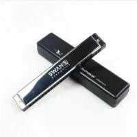 ราคา [จัดส่งทันที] ฮาร์โมนิก้า สีเงิน ฮาโมนิก้าคีย์C เม้าออแกนขนาด24ช่อง เมาท์ออแกน SILVER Harmonica Swan 24holes Harmonica (1731920079235090117)