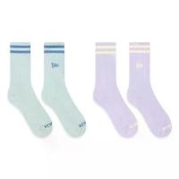 ราคา NEW ERA COLOR ERA 2 PACK FRESH MINT AND PASTEL LILAC SOCKS บล็อกบัสเตอร์ (1732122361979045805)