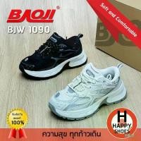 ราคา In Stock [100% Authentic Baoji Size 37-41 Free...1 Pair of Socks] Model BJW1090 Women's Sneakers Women's Sports Shoes Women's running shoes, beautiful, soft, lightweight, comfortable for feet. (173184
