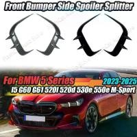 ราคา ตัวแยกใบพัดด้านข้างกันชนหน้า, G60, ชุดตัวรถ, สำหรับ BMW 5 Series i5 G60 G61 520i 520d 530e 550e M Sport, ปี 2023-2025 (1732152355245819394)