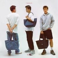 ราคา COD HOMELAND - กระเป๋าผ้ายีนส์ Style ญี่ปุ่น ปักลาย ไซส์ใหญ่ (Large)TikTok (1731387950803879314)