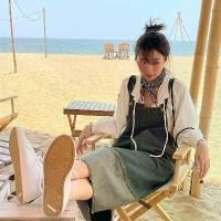 ราคา Pluto กระโปรงยาว ชุดเอี๊ยม สำหรับผู้หญิง SISSOEUR Clothing Dress เดรส เสื้อผ้า Lady Women เดรสผ้า ลินิน แท้ สีม่วง สาวอวบ vatnamnu ชุดเดรส ทานตะวัน สีเขียว black dress (1730923205896735020)