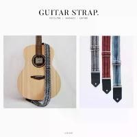 ราคา สายสะพายกีต้าร์ - สายกีต้าร์ (Guitra Strap) BOHO Style by YES IDID สามารถปรับระดับได้ หัวหนังแท้ (1730401150020978745)