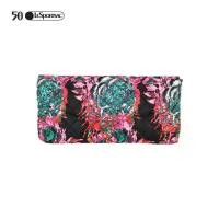 ราคา Lesportsac Medium Flap Clutch bag กระเป๋าสตางค์ใบยาวใส่บัตร Lesportsac x libertine Style 1590 (1732183931739540171)