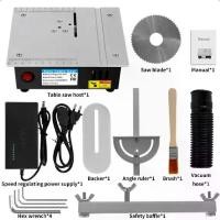 ราคา 【กรุงเทพฯ】เลื่อยโต๊ะ โต๊ะเลื่อยวงเดือน 100W โต๊ะเลื่อยไม้ อเนกประสงค์ ปรับองศาได้ โต๊ะเลื่อยองศา 45° DIY 110-240V Table Saw (1731035130312230940)