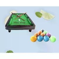 ราคา TABLETOP POOL TABLE โต๊ะสนุกเกอร์ สำหรับเด็ก โต๊ะพูลบิลเลียดขนาดเล็ก เกมส์กีฬา เสริมพัฒนาการเด็ก คลังสินค้า (1731317949068117131)
