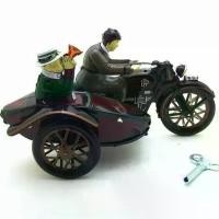 ราคา Classic Toy ของเล่นโบราณ ของเล่นสังกะสี ไขลาน MS-804 (รถจักรยานยนต์สามล้อ) ยึดรูปแบบเดียวกัน (1732073808545548248)