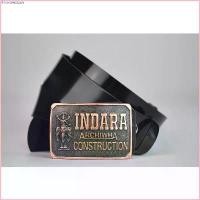 ราคา ocfshop002 pqxshop หัวเข็มขัดช่างกล"อินทร"เนื้อทองแดงอย่างดี พร้อมสายดำเงายาว 46นิ้ว สายรัดเข็มขัดนักเรียน เข็มขัดนาคของแท้ ขายดีประจำเดือนนี้ สินค้าขายดี ขาย ร้อน คลังสินค้า (1731394566406964599)