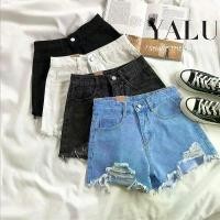 ราคา ochshop006 YALU M~XXLกางเกงยีนส์แฟนชั่น ขาสั้น ปลายขาดเก๋ๆ สไตล์เกาหลี #2025Clothing Jean shorts women กางเกง ขาสั้น ผู้หญิง สวยๆ แนะนำ เช็ดมือ กระดาษทิชชู ผงซักฟอก 1 BEST T (1732340616540883068)