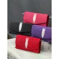 ราคา Women Long Wallet (MTB1) กระเป๋าสตางค์ทรงยาว หนังปลากระเบนแท้ พร้อมสายสะพาย (1730664328444414349)