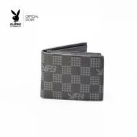 ราคา PLAYBOY รุ่น Vincent Men's Wallet Bag กระเป๋าสตางค์ผู้ชาย รุ่น ST-WA251PBM074-BK ดีไซน์ลายตารางพิมพ์ลายโลโก้ สีCoal black (1731817235171739791)