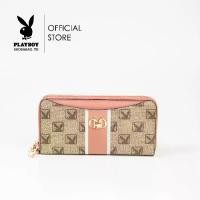 ราคา PLAYBOY รุ่น Glam Women's wallet bag กระเป๋าสตางค์ใบยาวผู้หญิง ST-WA242PB102 ดีไซน์ซิปรอบสกรีนโลโก้ มี 2 สี สีชมพูและสีแดง (1730551339941136527)